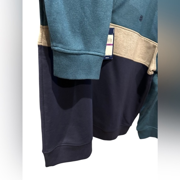 Izod smoke pearl half zip sweatshirt size 2XL - Picture 3 of 7